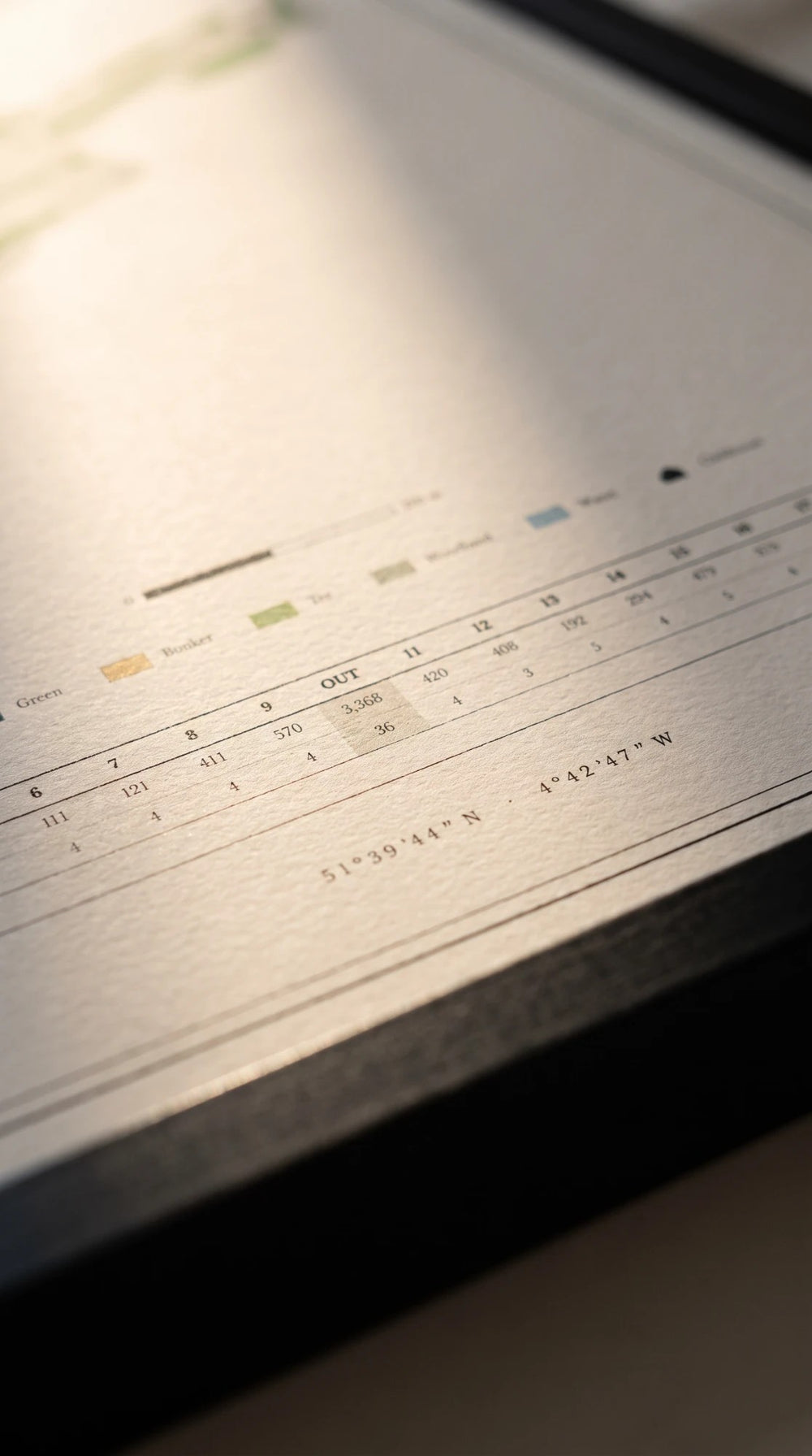 Thick matte paper