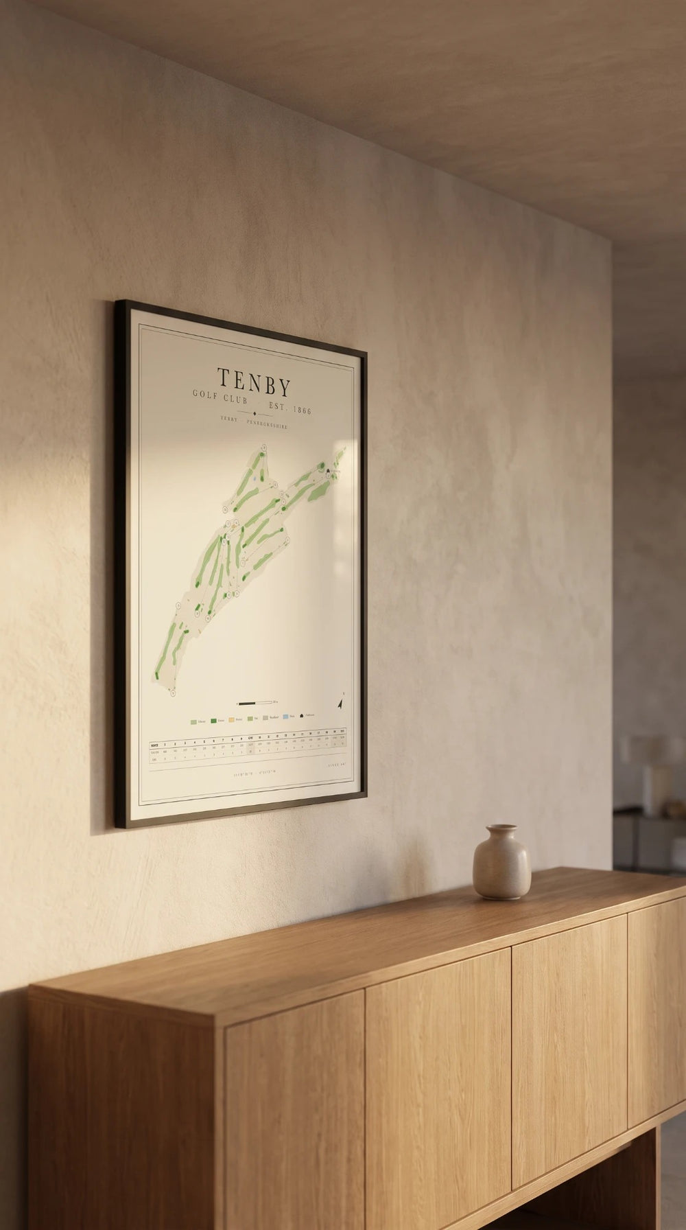 Your course, on your wall